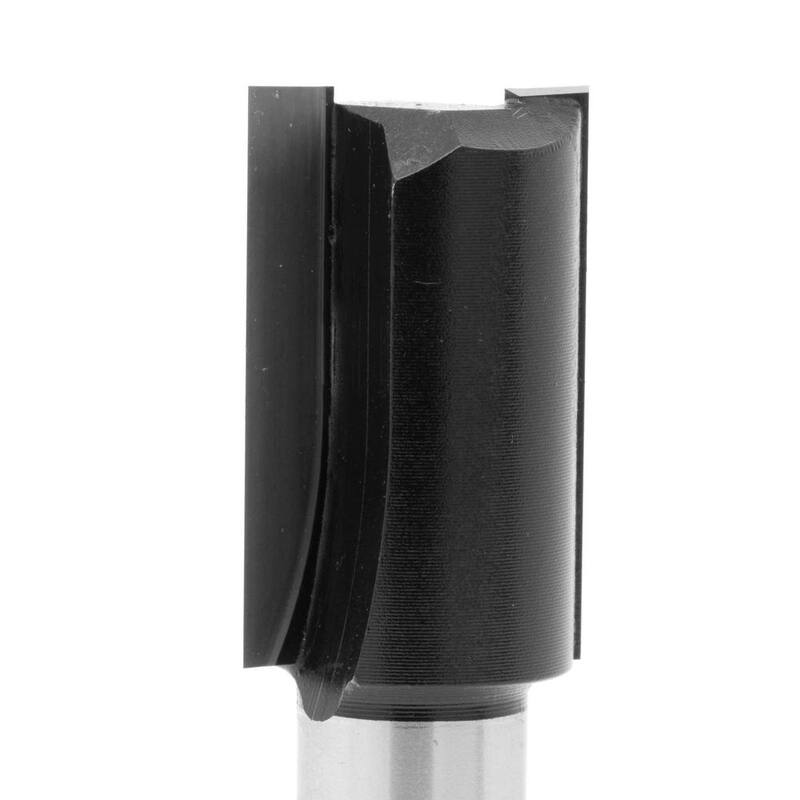 Broca recta de carburo con punta de 2 flautas de 3/4 de pulgada y mango de 1/2 de pulgada - RB112FF