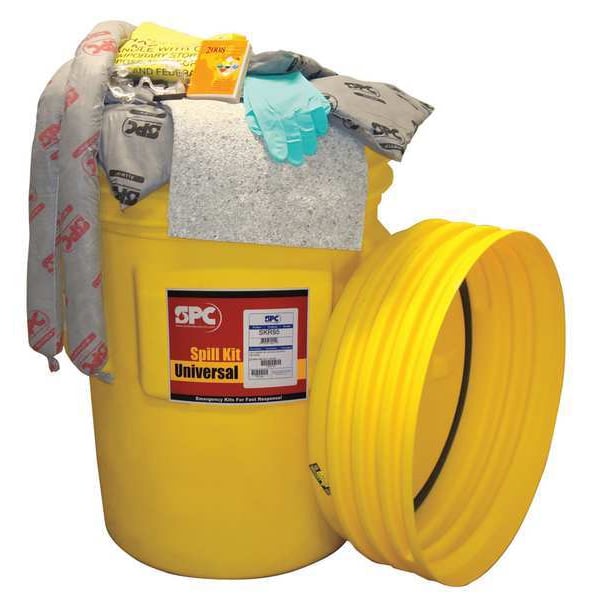 Brady Spill Kit Refill, 95 gal Volume Absorbed per Kit, Refill, Dark Green - SKR-95-R