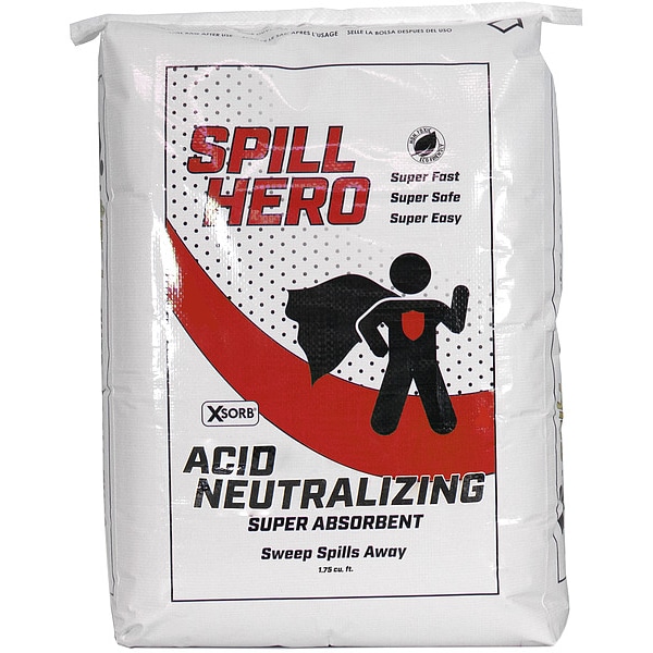 Spill Hero Chemical Neutralizer, Acids, 13 gal. - XB110N