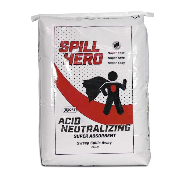 Spill Hero Chemical Neutralizer, Acids, 13 gal. - XB110N