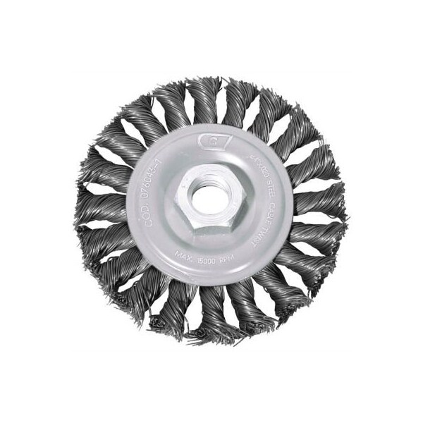 Century Drill & Tool Century Drill 76048 Angle Grinder Wire Wheel 4" Dia. Steel Knot - 76048