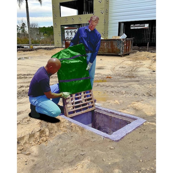 Ultratech Ultra-Grate Guard, 36'' x 36'', Sediment, High Flow, No Overflows - 9858