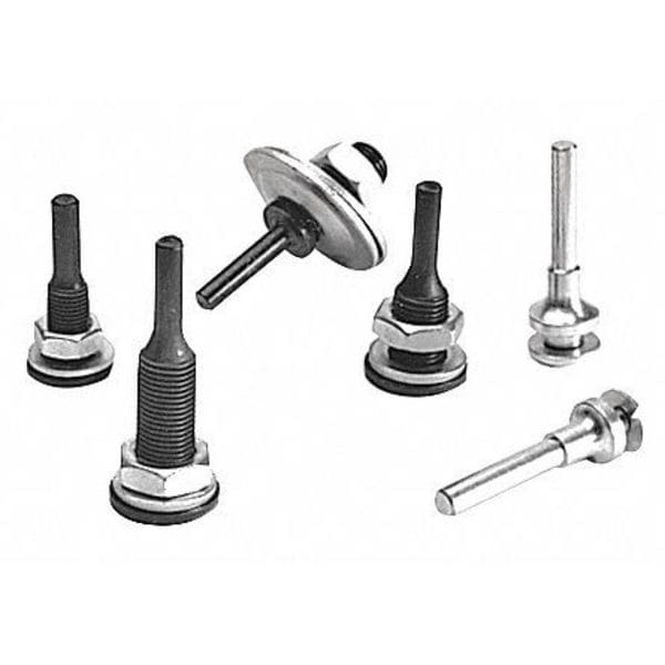 Brush Research Manufacturing UA-4 Power Brush Adapter, 3/8" Arbor, 1/4" Stem Diameter, Left Hand Threaded, 4" Max Brush Dia. - UA4