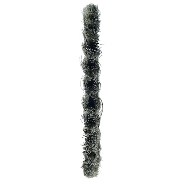 Weiler Wolverine 8" Knot Wire Wheel, .023" Steel Fill, 5/8" Arbor Hole - 36279