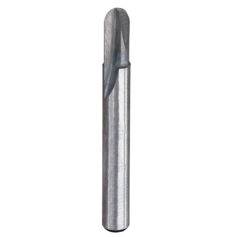 DIABLO 1/8 pulg. Broca de enrutador de punta redonda de carburo - DR18104