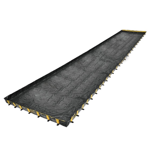 Pig PIG Collapse-A-Tainer Self-Rising Spill Containment Berm 50.75' L x 14.75' W x 1' H - PAK1003