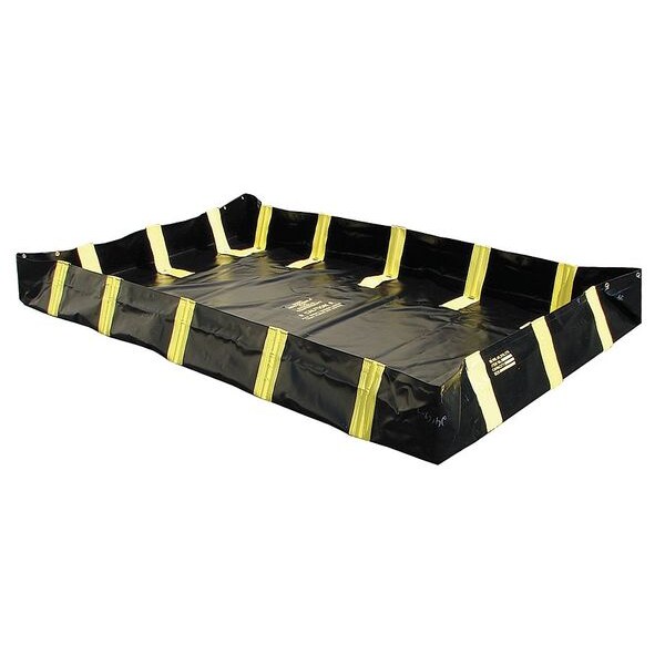 Brady Standard Weight Portable Spill Containment Berm, Sump Capacity 748 gal - SB-1010