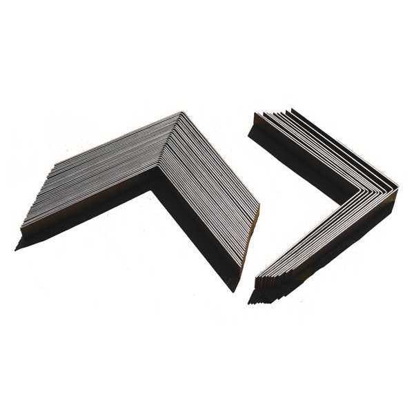 Black Diamond Eco Solutions L-Bracket Berm, Black, 50 ft. L - BD-1050-AL-L