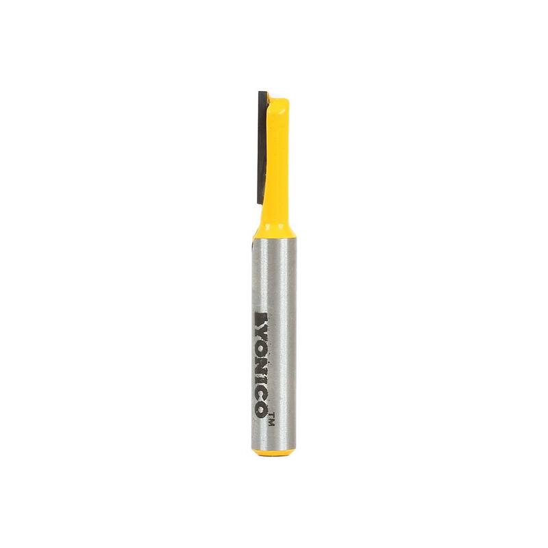 Yonico 3/16 in. Dia Broca Fresadora de Punta de Carburo Recta 3/16 in. Dia 1/4 in. Vástago - 14154q