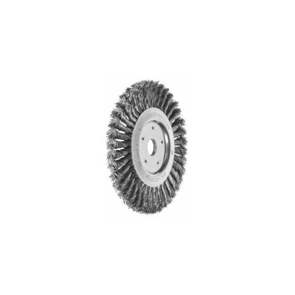 Holex Wheel Brush, 0.50 mm Steel Wire, Size: 178X22 - 571203 178X22