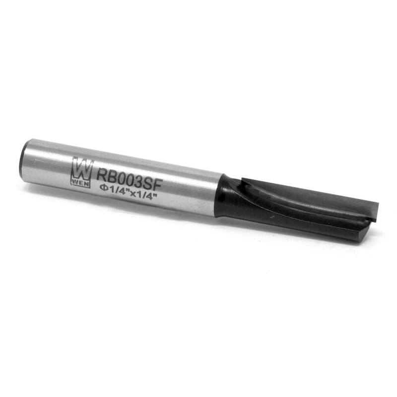 Broca router de punta de carburo de tungsteno recta de 1/4 de pulgada con vástago de 1/4 de pulgada - RB003SF