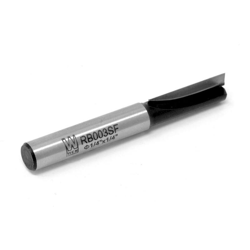 Broca router de punta de carburo de tungsteno recta de 1/4 de pulgada con vástago de 1/4 de pulgada - RB003SF