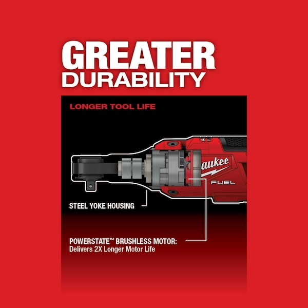 Milwaukee Tool M12 FUEL 1/4 in. High Speed Ratchet (Tool Only) - 2566-20
