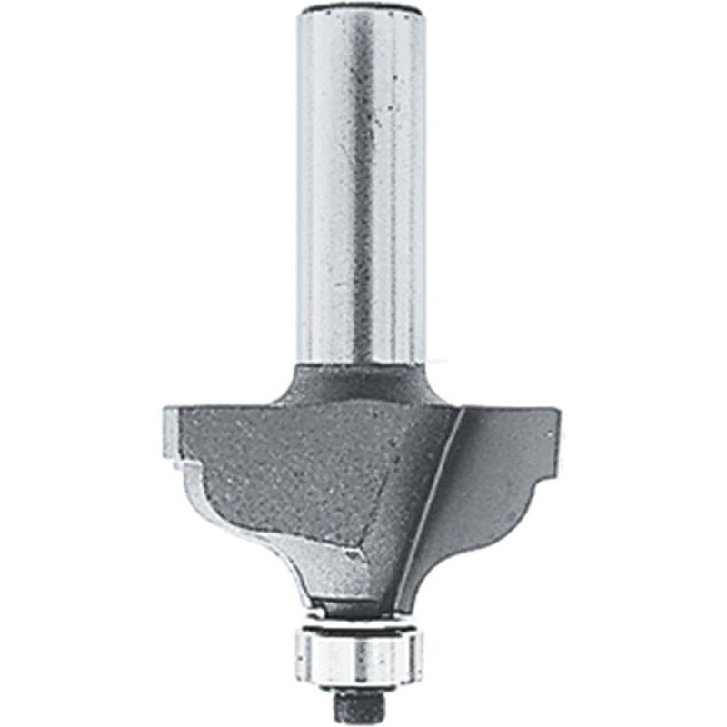 Fresa de Router con Radial de Carburo con Canteras y Filete de 5/32 de pulgada de Makita con 2 cortes y vástago de 1/4 de pulgada - 733125-4A