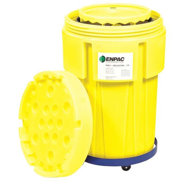 Enpac Spill System, Steel Drum, 103 Gal - 8081-YE