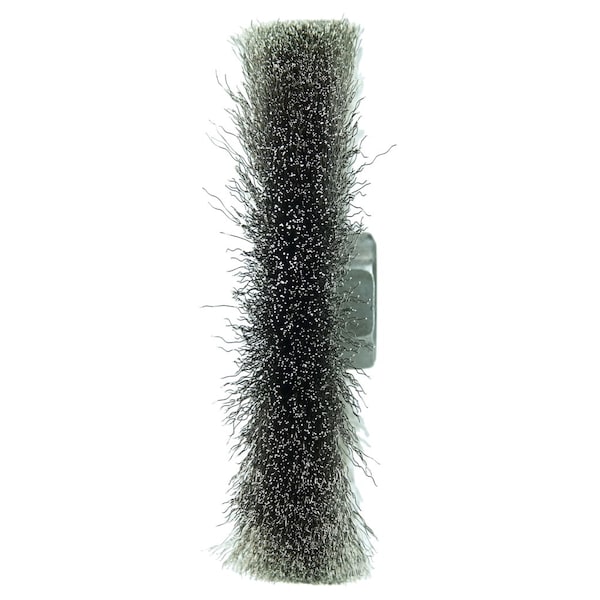Weiler 4" Narrow Face Crimped Wire Wheel, .006 Fill, 5/8"-11 UNC Nut - 156