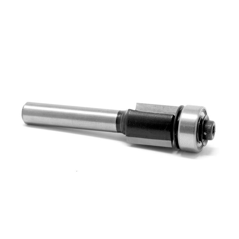 Broca de enrutador de punta de carburo para borde limpio de 1/2 pulg. con vástago de 1/4 pulg. y longitud de corte de 1/2 pulg. - RB403FT