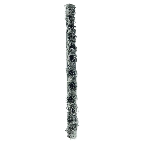Weiler 8" Cable Twist Knot Wire Wheel, .023" Steel Fill, 5/8" Arbor Hole - 8615