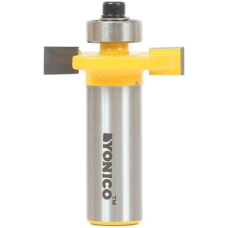 Fresa de ranurar Yonico de 1/4 pulgadas de longitud y broca de carburo de 1/2 pulgadas - 14184
