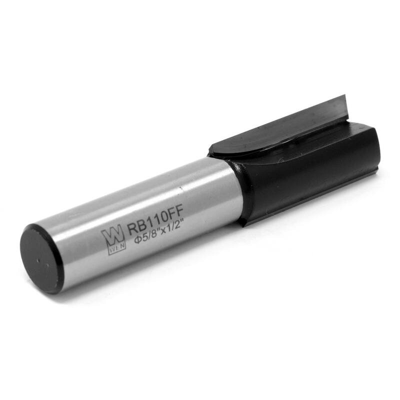 Broca de enrutador de punta de carburo de 2 flautas recta de 5/8 pulg. con vástago de 1/2 pulg. - RB110FF