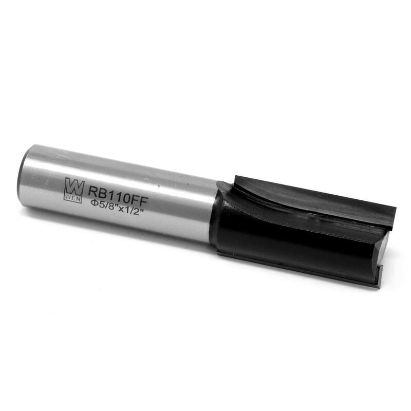 Broca de enrutador de punta de carburo de 2 flautas recta de 5/8 pulg. con vástago de 1/2 pulg. - RB110FF