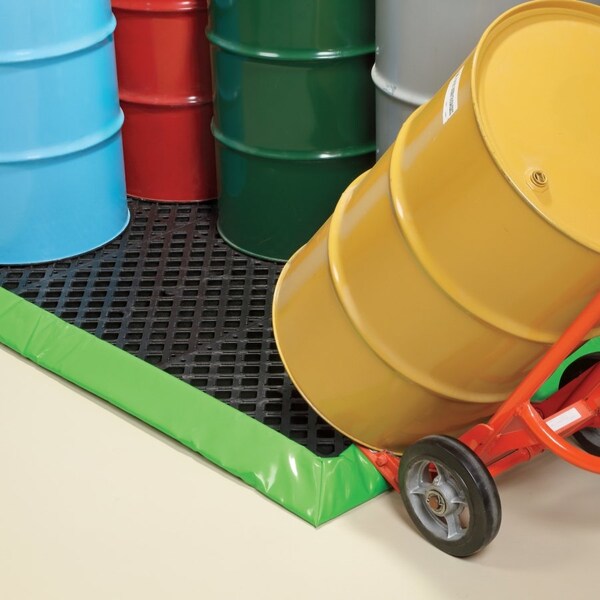 Pig PIG 8-Drum Foam Wall Spill Berm 106" L x 56" W x 4" H - PAK855