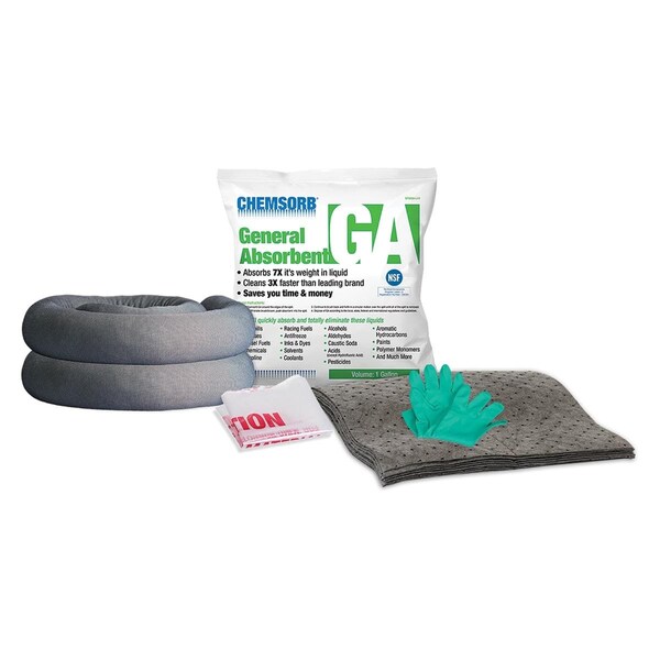 Chemsorb GA Landscaper Spill Response Kit | 5.5 Gallon Pick-Up Capacity - SP30GA-LSK
