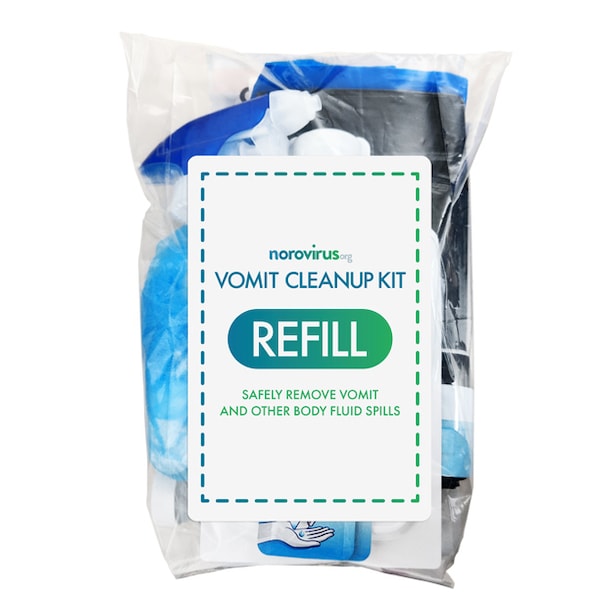 Norovirus.Org Norovirus Body Fluid Spill Kit Refill - NVK3000R