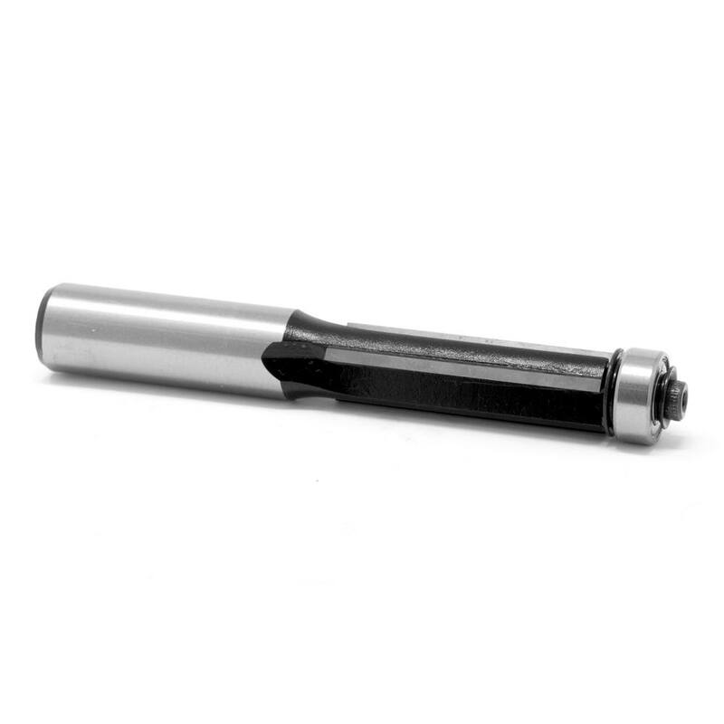 Fresa de corte al ras de carburo de tungsteno de 3 alas de 1/2 pulg. para router con vástago de 1/2 pulg. - RB502FW