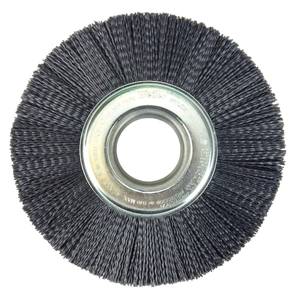 Weiler Burr-Rx 8" Crimped Filament Wheel Brush .055/80CG Fill 2" Arbor Hole - 86128