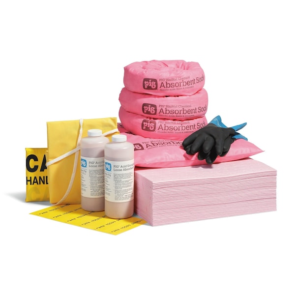 Pig Refill for Battery Acid Spill Kit in 20-Gallon Container with Neutralizer - RFL352