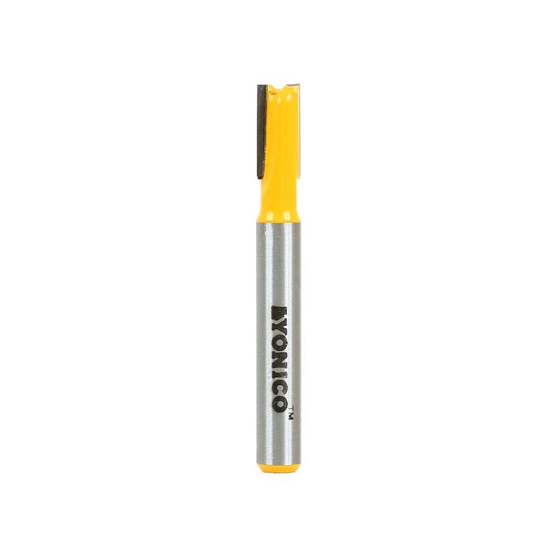 Broca de enrutador recta con punta de carburo de 1/4 pulgadas de diámetro y vástago de 1/4 pulgadas - 14155q