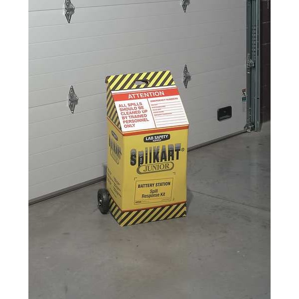 Zoro Select Spilkart Battery Station Spill Kit - 8WPV6