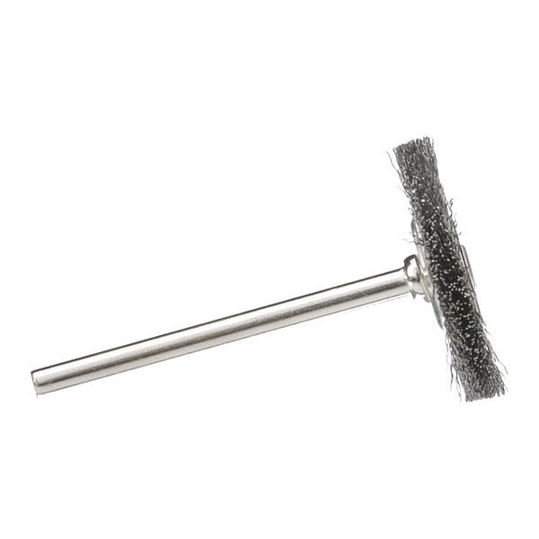 Osborn Wire/Bristle Wheel Brush, 3/4", 0007575300 - 0007575300
