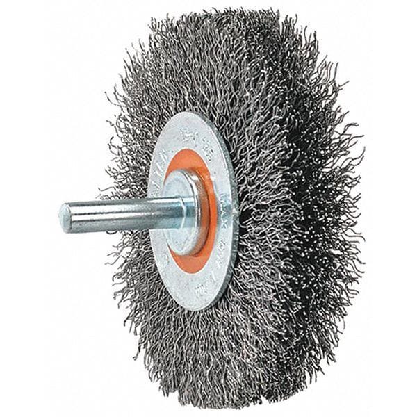 Walter Surface Technologies Mtd Wheel Brush Crimped 1-3/8"d X 1/4"w - 13C110