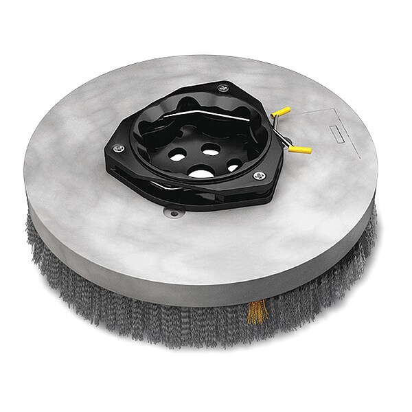 Tennant Rotary Brush, 14 in Dia, Gray - 1220239