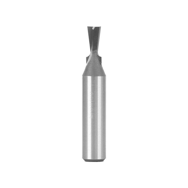 Yonico Dovetail 7-Degree 1/2 in. Shank Solid Carbide Router Bit - 14810
