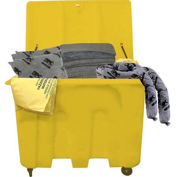 Brady Spill Kit, 184 gal Volume Absorbed per Kit, Chest, Orange - SKA-XLT