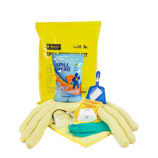 Xsorb Spill Kit, Hazmat, Xpress, PK3 - XKPBHA10-3