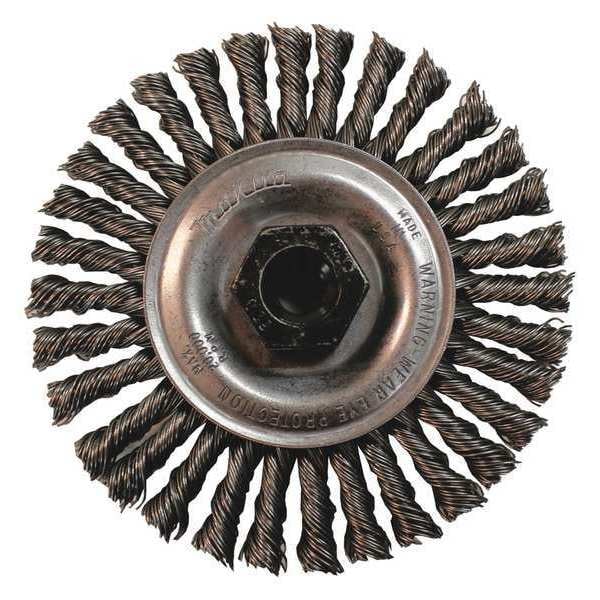 Makita 4" Stringer Bead Twist Wire Wheel, M10 x 1.25 - A-98500