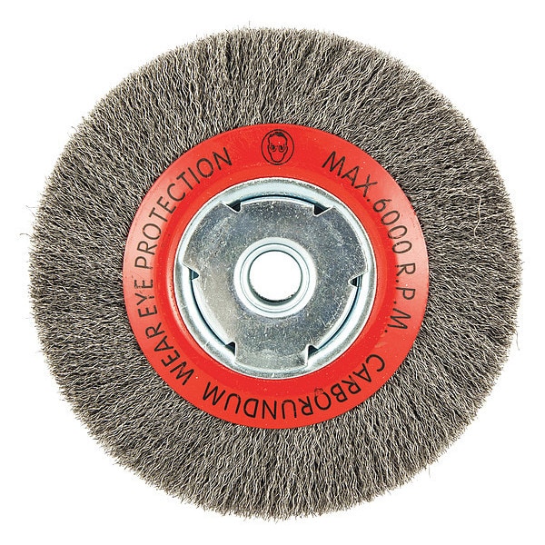 Zoro Select Wire Wheel Brush, 0.008" dia. Wire - 66254443304