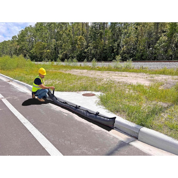Ultratech Ultra-Gutter Guard RT, 6'L x 7''Dia. with 5'' Weir - 9144
