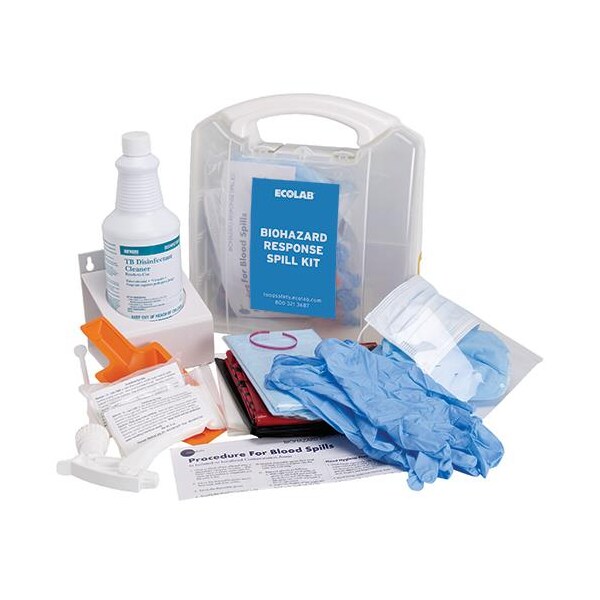Ecolab Food Safety Biohazard Response Spill Kit - 50258-91-11