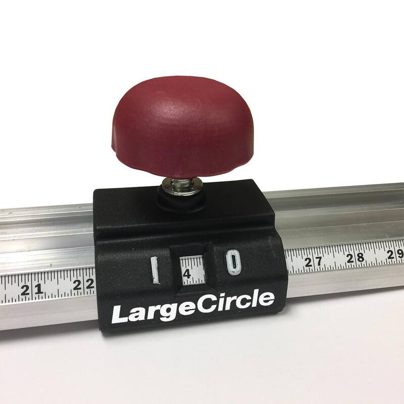 Milescraft CircleGuideKit Router Jig para enrutamiento de círculos pequeños y grandes - 1219