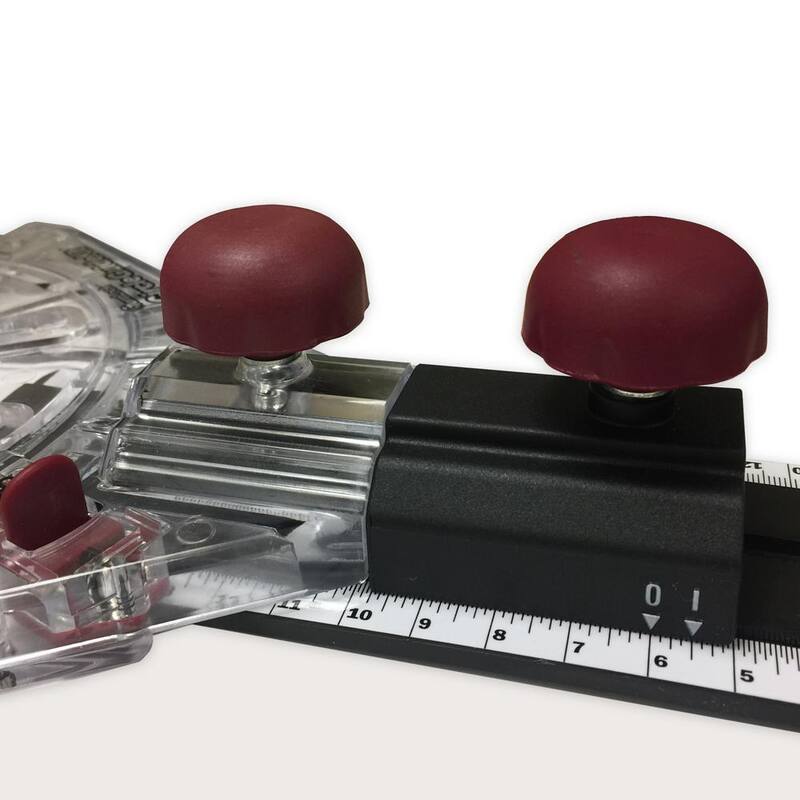 Milescraft CircleGuideKit Router Jig para enrutamiento de círculos pequeños y grandes - 1219