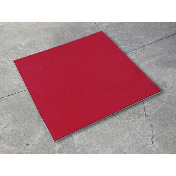 Enpac Drain Seal, 18in.L, 18in.W, Red, Urethane - 4318-SP