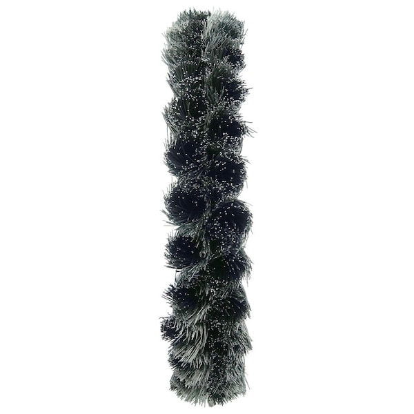 Weiler 6" Standard Twist Knot Wire Wheel, .0118" Steel Fill, 2" Arbor Hole - 9160