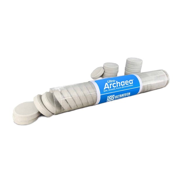 Ultratech Ultra-Archaea Tablets, 20-Billion Clay, 24 Per Tube, 12PK - 5252