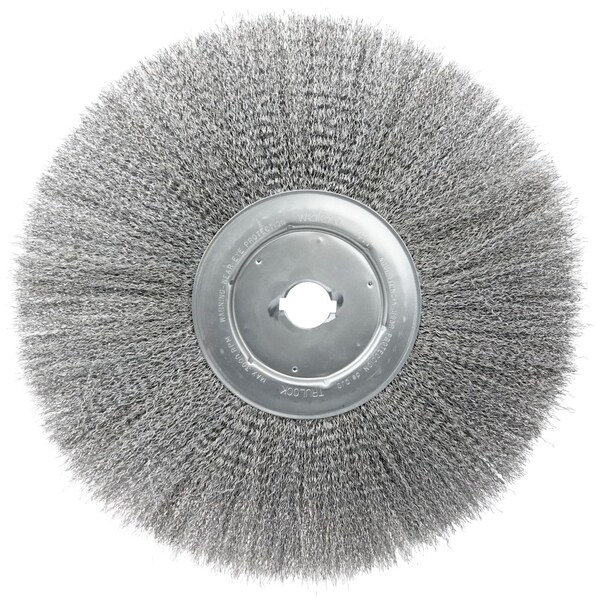 Weiler 15" Narrow Face Wheel, .014" Steel Fill, 1-1/4" Arbor Hole - 1349