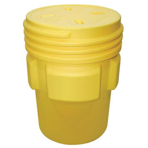 Spilfyter Spill Kit, 95 gal Capacity, Drum, Yellow, 261 - 250095